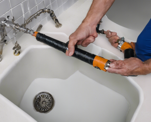 484733 An installer who unclogs a pipe cartoon images xl 1024 v1 0 1